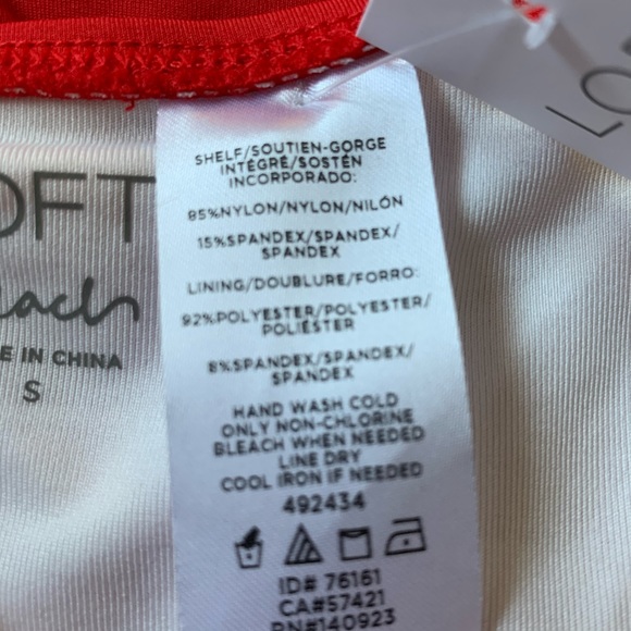 Ann Taylor Loft Beach halter top one piece - Picture 6 of 12